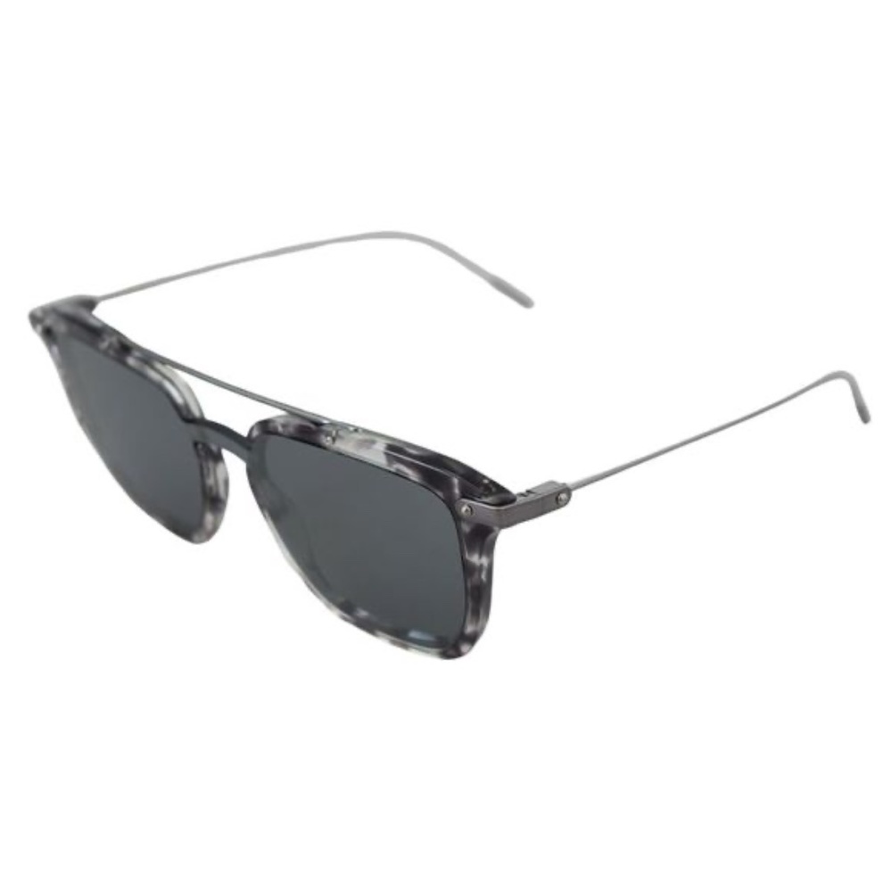 Dolce & Gabbana Gray DG4327-B Gray Frame Metal Gray Lenses Sunglasses